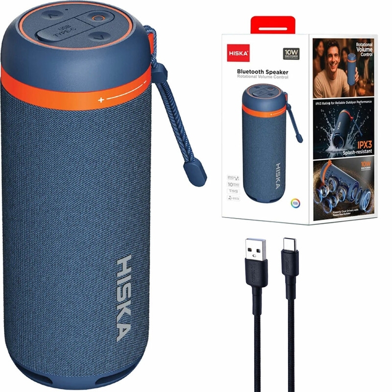 اسپیکر بلوتوثی هیسکا HISKA مدل B56‎