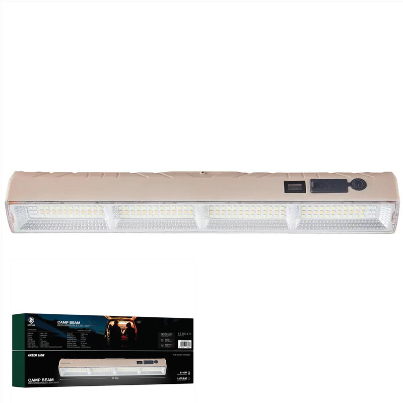 چراغ شارژی کمپینگ گرین لاین Green Lion مدل GL-CL30