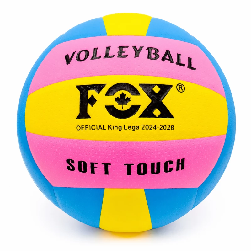 توپ والیبال سالنی FOX فوکس مدل Soft Touch King Lega طرح آلمان رنگی