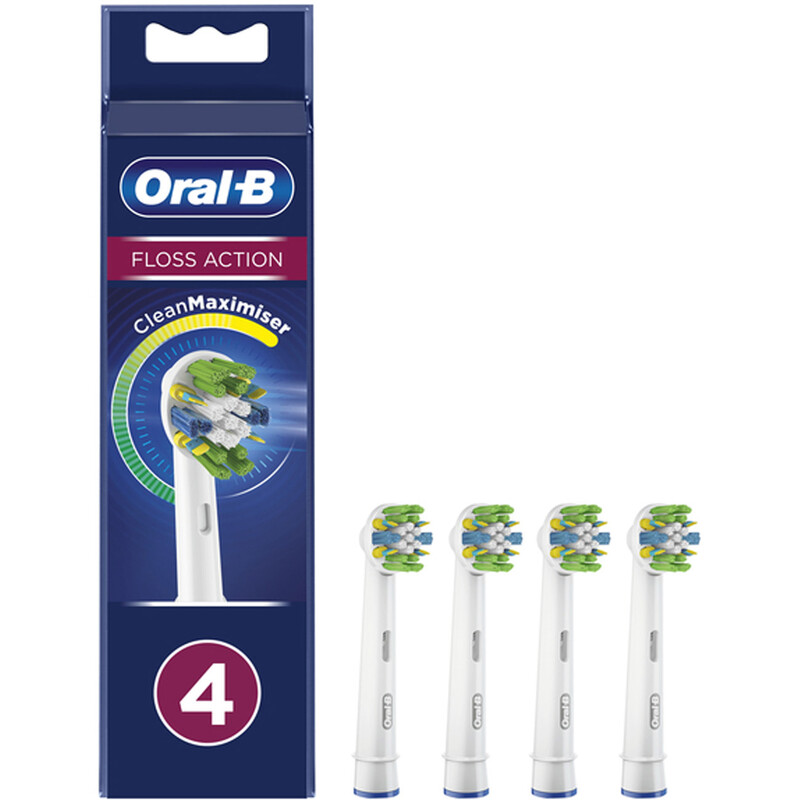 سری یدک مسواک برقی اورال بی ORAL-B مدل FLOSS ACTION بسته 4 عددی