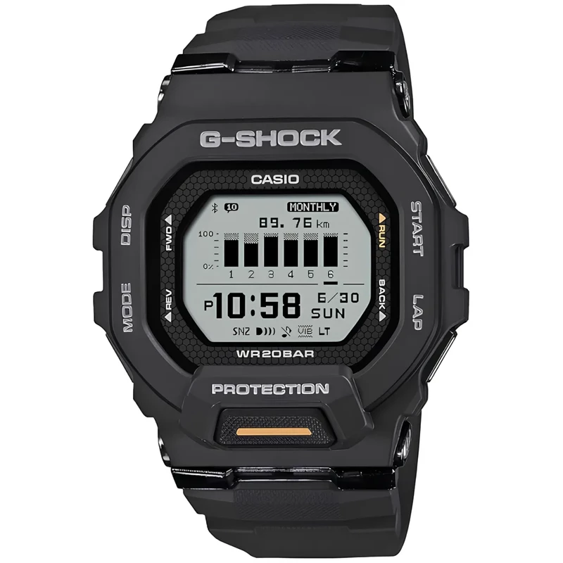 ساعت مچی دیجیتال مردانه کاسیو G-SHOCK مدل GBD-200 با نمایشگر MIP