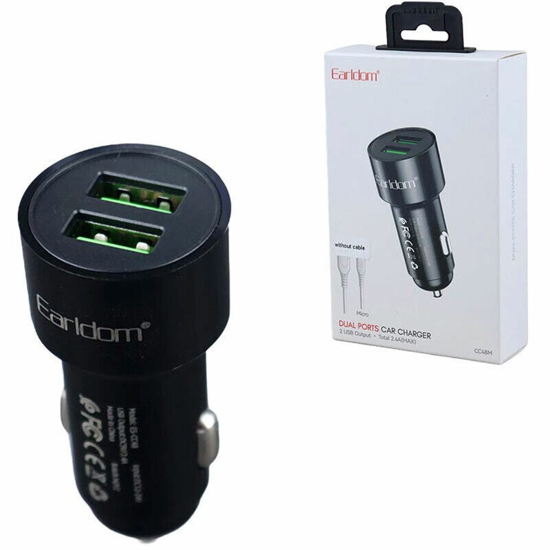 شارژر فندکی فست شارژ ارلدام Earldom مدل ES-CC48M توان 12 وات