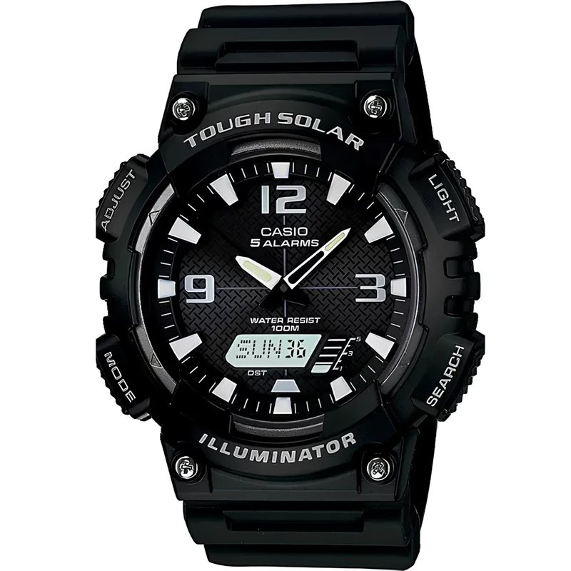 ساعت مچی مردانه کاسیو مدل AQ-S810W-1AV با شارژ خورشیدی