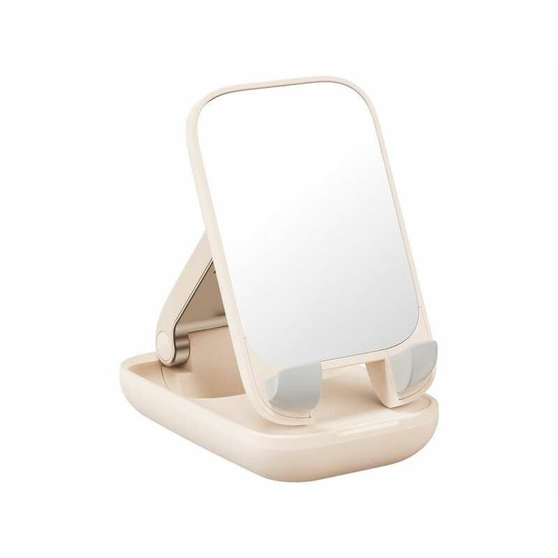 هولدر موبایل تاشو و آینه رومیزی بیسوس  Baseus Folding Phone Stand with mirror B10551501411