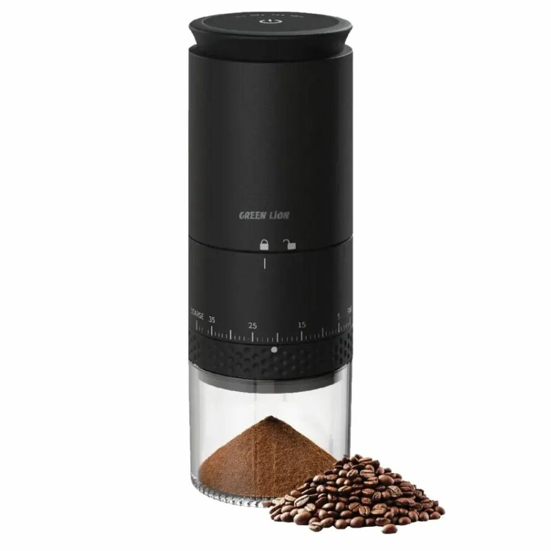 آسیاب قهوه شارژی گرین لاین Green Lion مدل GL-CG45 با 38 تنظیم