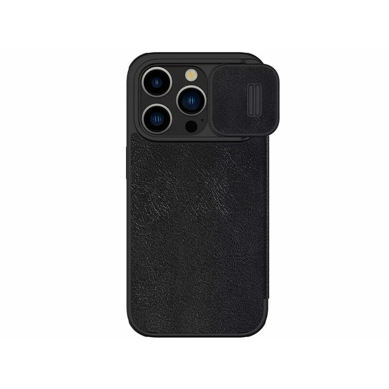 کیف کلاسوری آیفون 15 پرومکس نیلکین Nillkin Apple iPhone 15 Pro max Qin Pro leather case