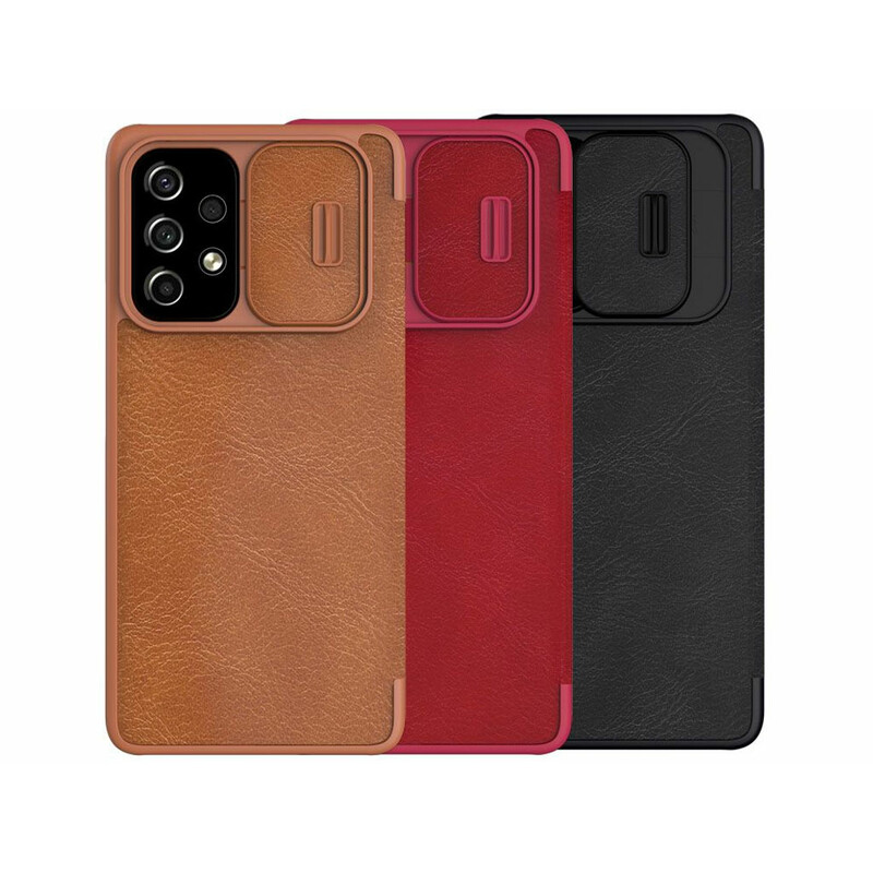 کیف سامسونگ گلکسی آ53 نیلکین Nillkin Samsung Galaxy A53 5G Qin Pro leather case