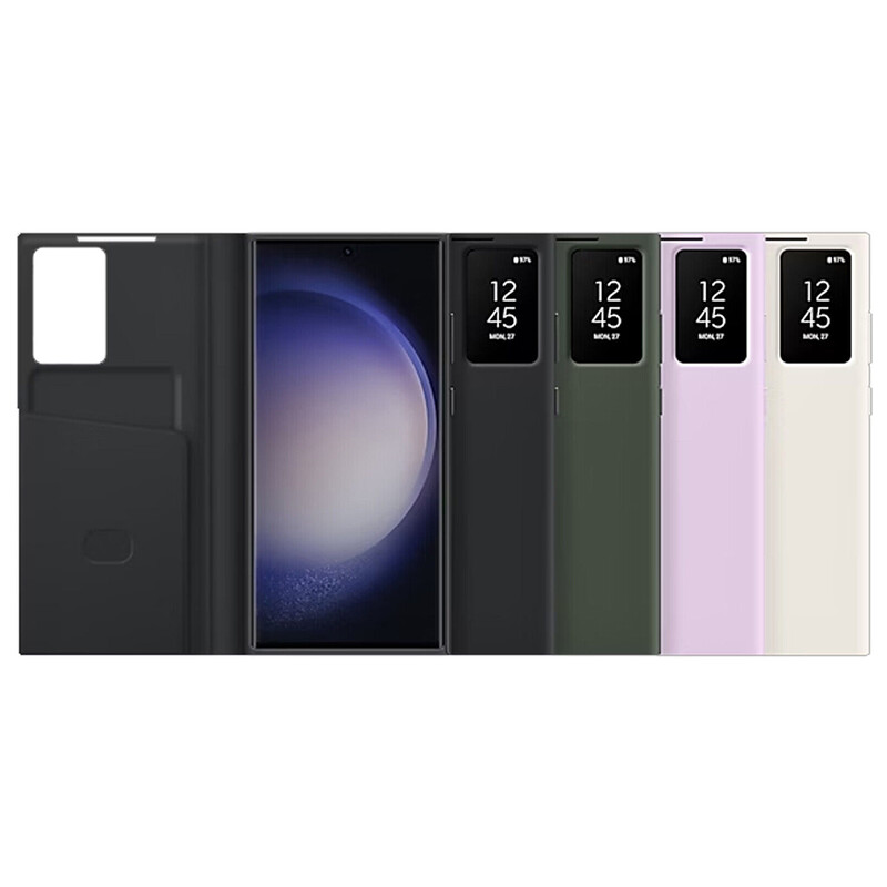 کیف کلاسوری هوشمند اس 23 اولترا سامسونگ Samsung smart view wallet case EF-ZS918 S23 Ultra