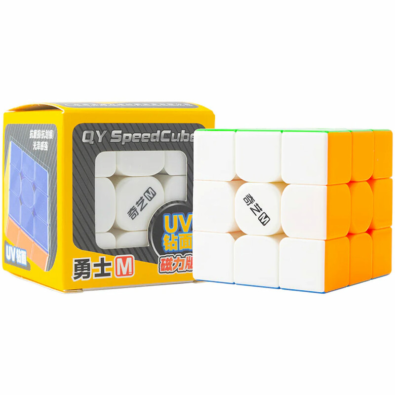 مکعب روبیک 3×3 کای وای QiYi مدل Warrior M UV مغناطیسی