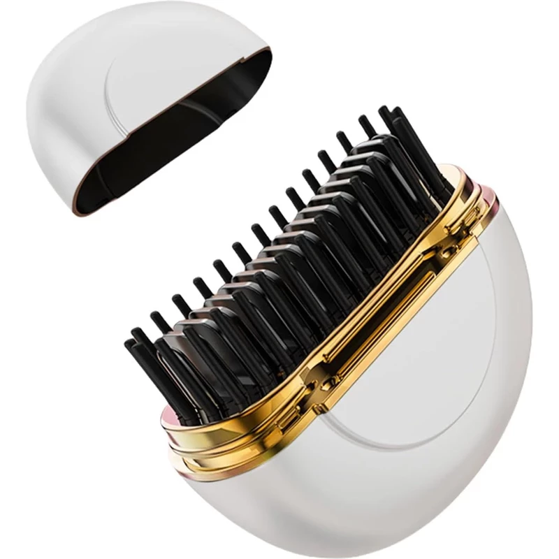 برس حرارتی شارژی صاف کننده مو مدل HG-168 مینی سه حالته