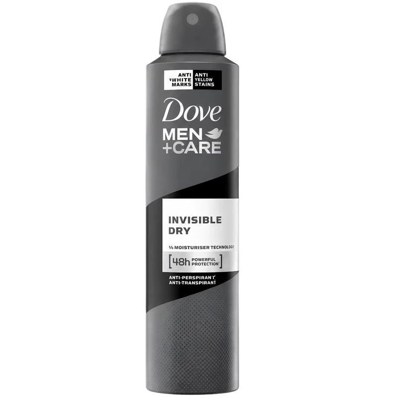 اسپری ضد تعریق مردانه داو Dove مدل Men+Care Invisible Dry حجم 150ml