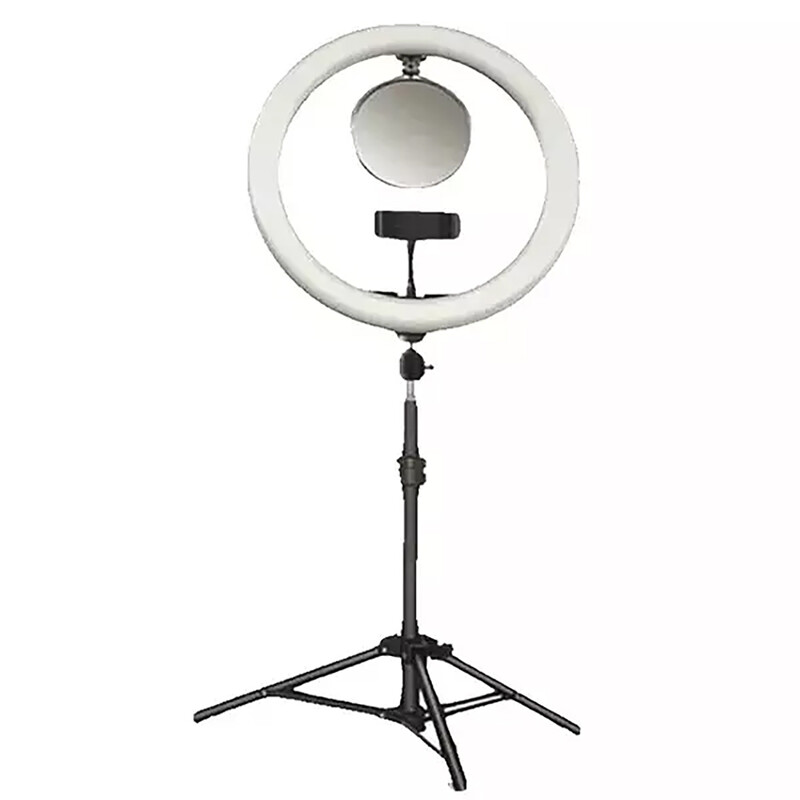 رینگ لایت سه پایه‌دار دارای آینه زد جی آ ZA-001