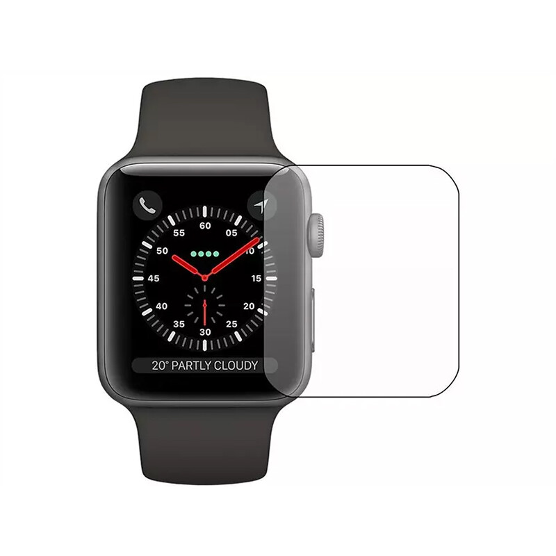 محافظ صفحه نمایش اپل واچ 42 میلی متری بوف Buff  Apple Watch 42mm Silicone Screen Protector