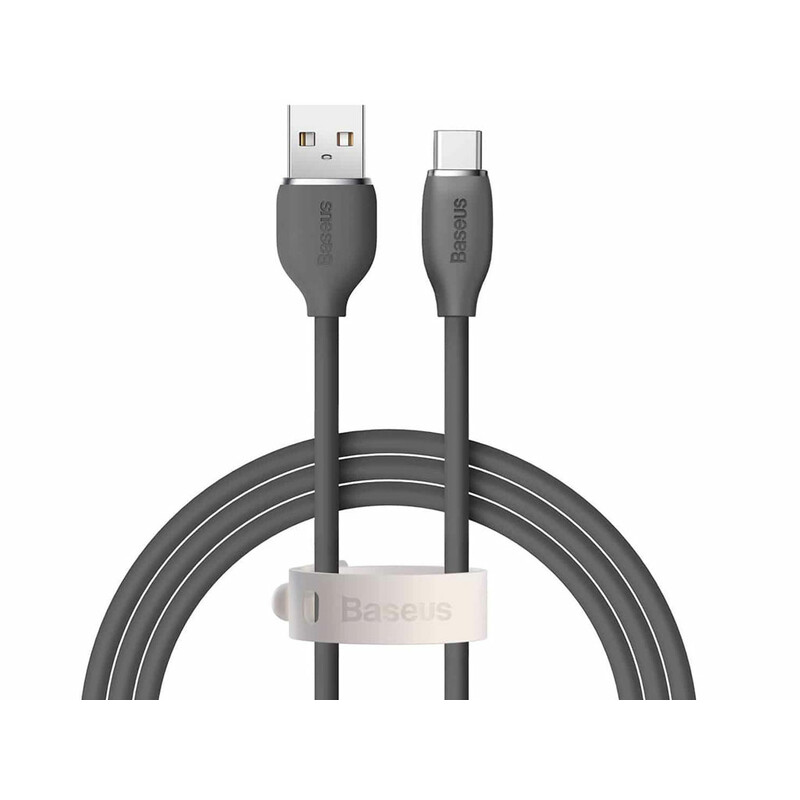 کابل شارژ یواس‌بی به تایپ‌سی 1.2 متری 100 وات بیسوس Baseus USB to Type-C charging cable 1.2M 100W CAGD010003