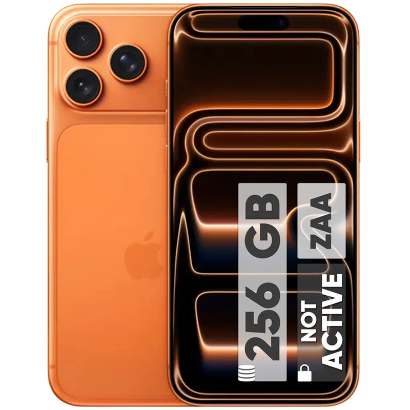 گوشی موبایل iPhone 17 Pro Max ZAA تک سیم کارت + eSim ظرفیت 256 گیگابایت و رم 12 گیگابایت - نات اکتیو
