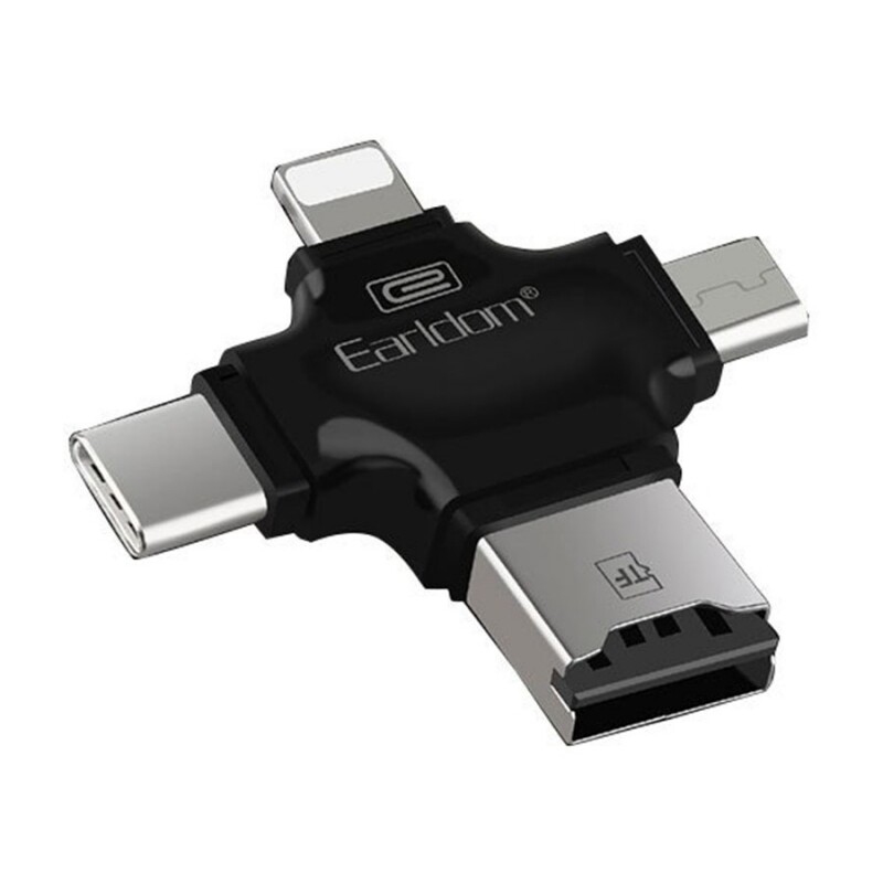 کارت خوان چهار سر ارلدام Earldom ET-OT20 All-in-One Card Reader