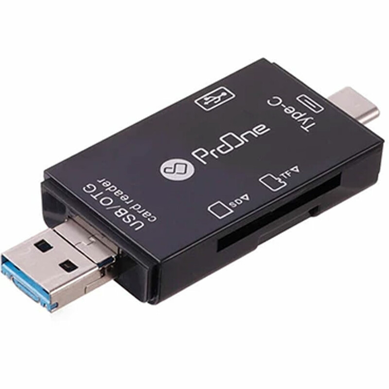 مبدل او تی جی تایپ سی به یو اس بی 2.0 و رم ریدر پرووان PCO03