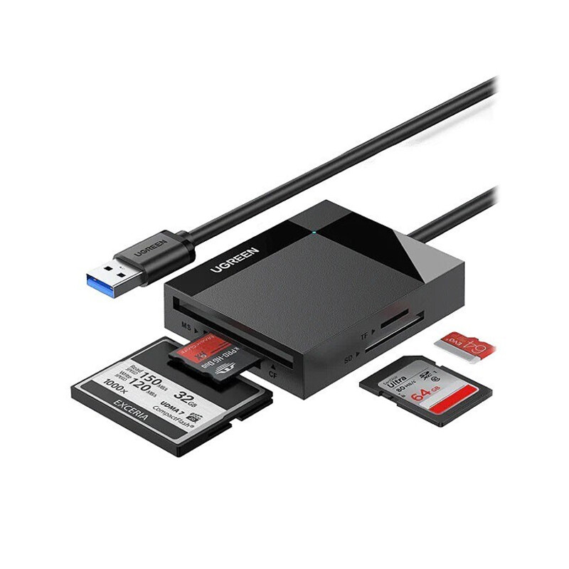 کارت خوان یوگرین Ugreen  USB 3.0 Card Reader CR125 30335