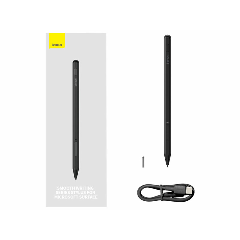 قلم لمسی مایکروسافت بیسوس (نسخه فعال) Baseus SXBC070002 Microsoft Smooth Capacitive Writing Stylus