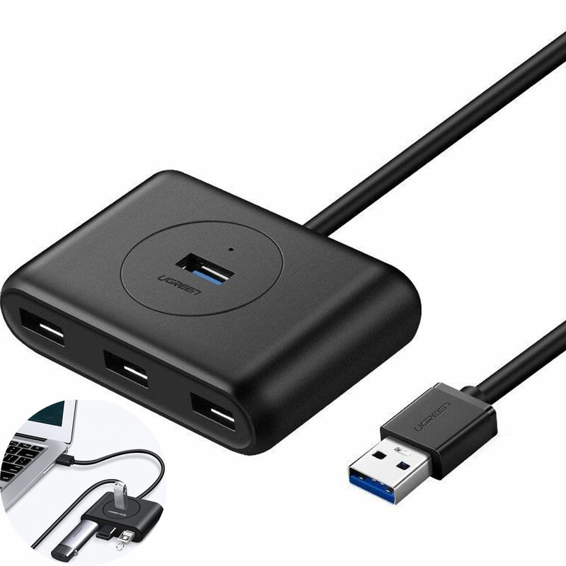 هاب یو اس بی یوگرین Ugreen مدل 20290 با 4 پورت