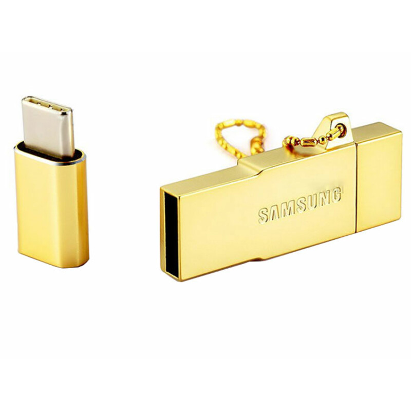 دستگاه چند کاره کارت خوان 32 گیگابایت Samsung Metal OTG/USB/Card Reader/Type C