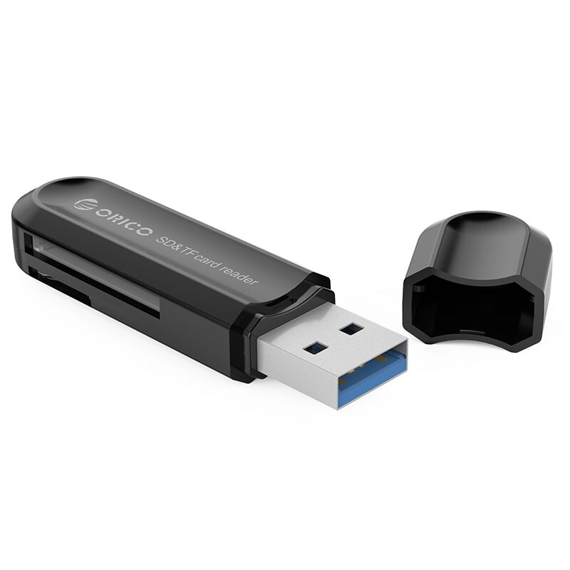 کارتخوان و رم ریدر اوریکو  Orico CRS21 USB3.0 TF/SD Card Reader