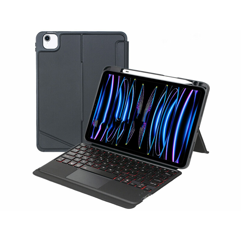 کاور کیبورددار مگنتی آیپد 10.9 و 11 اینچ کوتتسی Coteetci Magnetice Sphit Keyboard Lither Case Ipad 10.9/11 64008