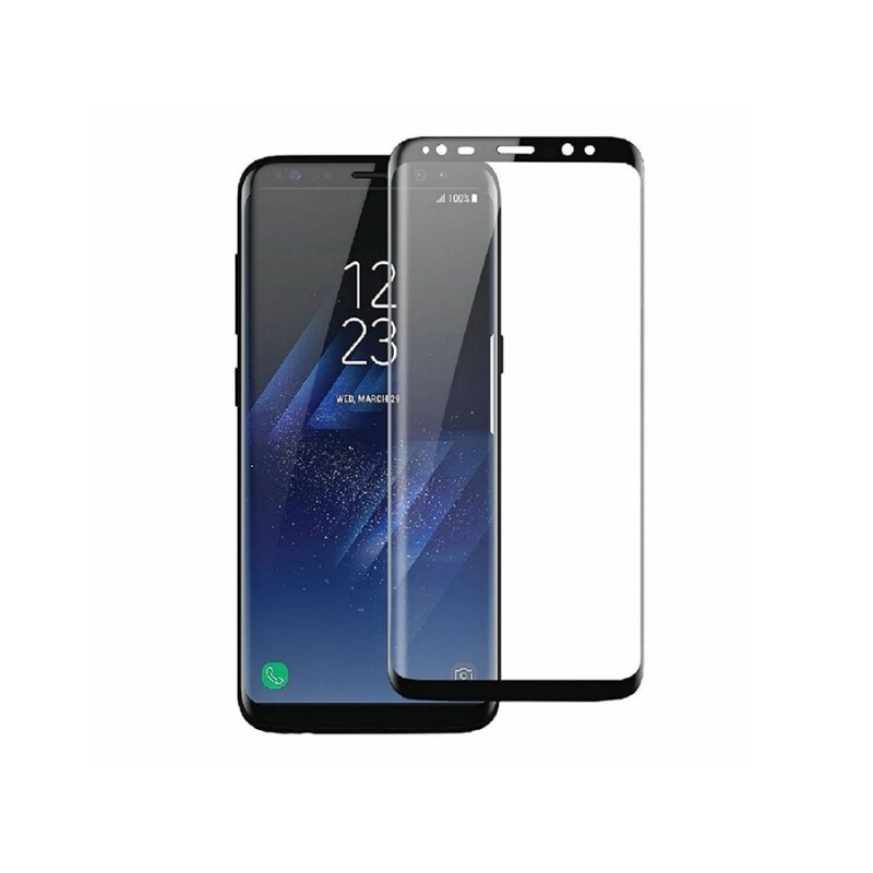 محافظ صفحه نمایش شیشه ای تمام چسب سامسونگ RG Full Glass Samsung Galaxy S8/S9