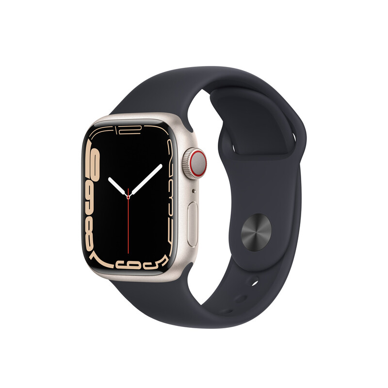 اپل واچ سری 7 Apple Watch Series 7 41mm Starlight Aluminium
