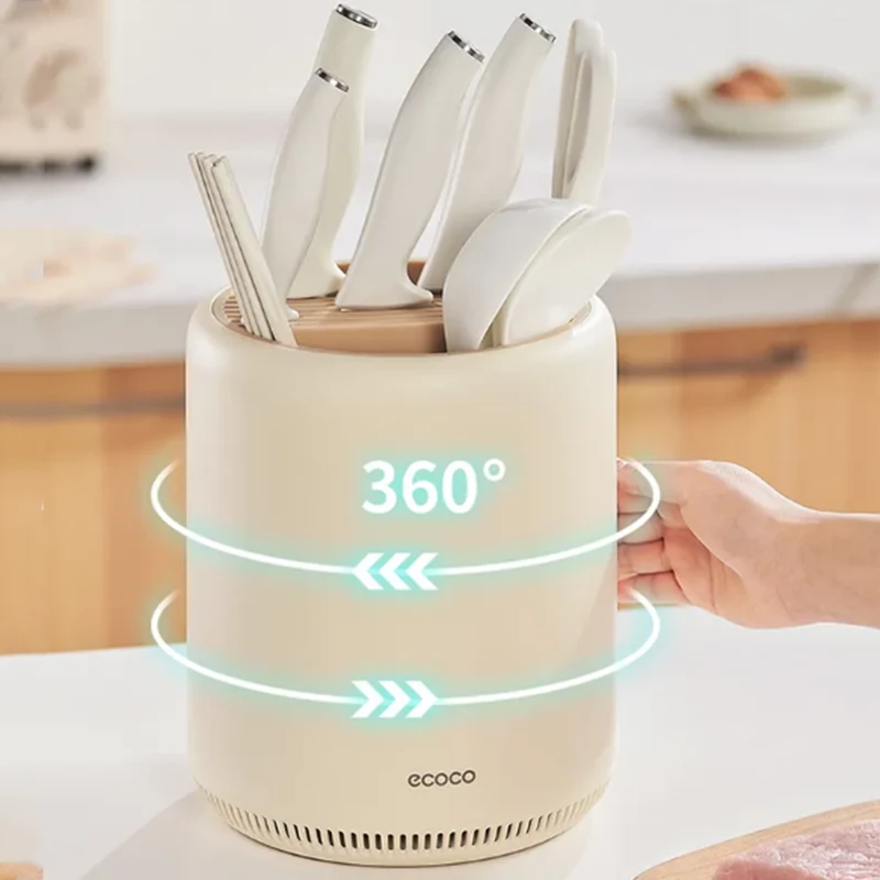 جا قاشقی گردان اکوکو ecoco مدل E24019 با طراحی 360 درجه