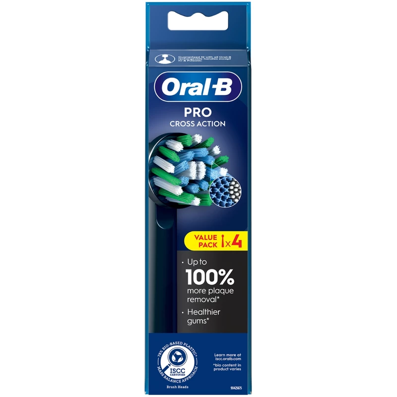 سری یدک مسواک برقی اورال بی Oral-B مدل Pro Cross Action بسته 4 عددی