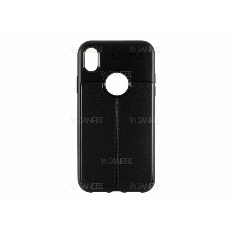 قاب ژله ای طرح چرم آیفون Auto Focus Jelly Case iphone XR