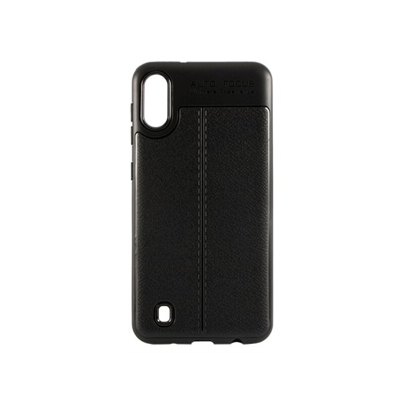 قاب ژله ای طرح چرم سامسونگ Auto Focus Jelly Case Samsung Galaxy M10