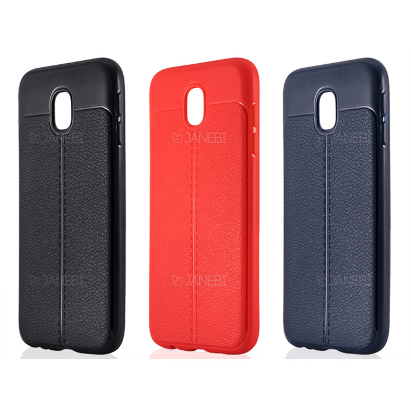قاب ژله ای طرح چرم سامسونگ Auto Focus Jelly Case Samsung Galaxy J3 2017