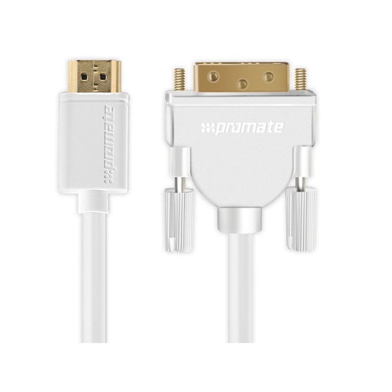 کابل اچ دی ام آی به دی وی آی پرومیت Promate LinkMate-H4 HDMI to DVI Cable 1.5m