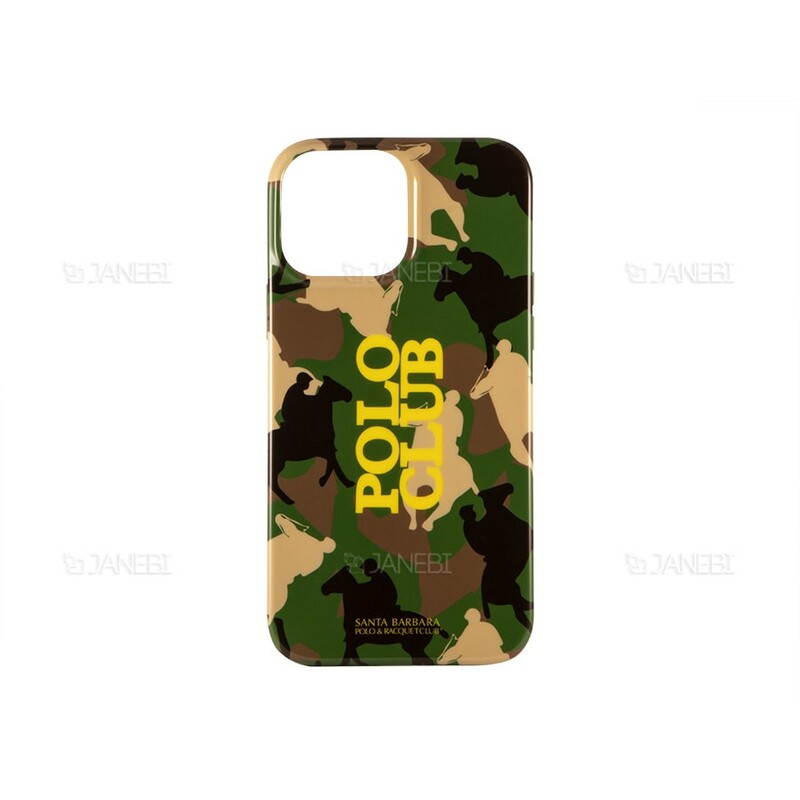 قاب براق طرح ارتشی آیفون 13 پرو مکس پولو Polo iPhone 13 Pro Max Army Glossy Case