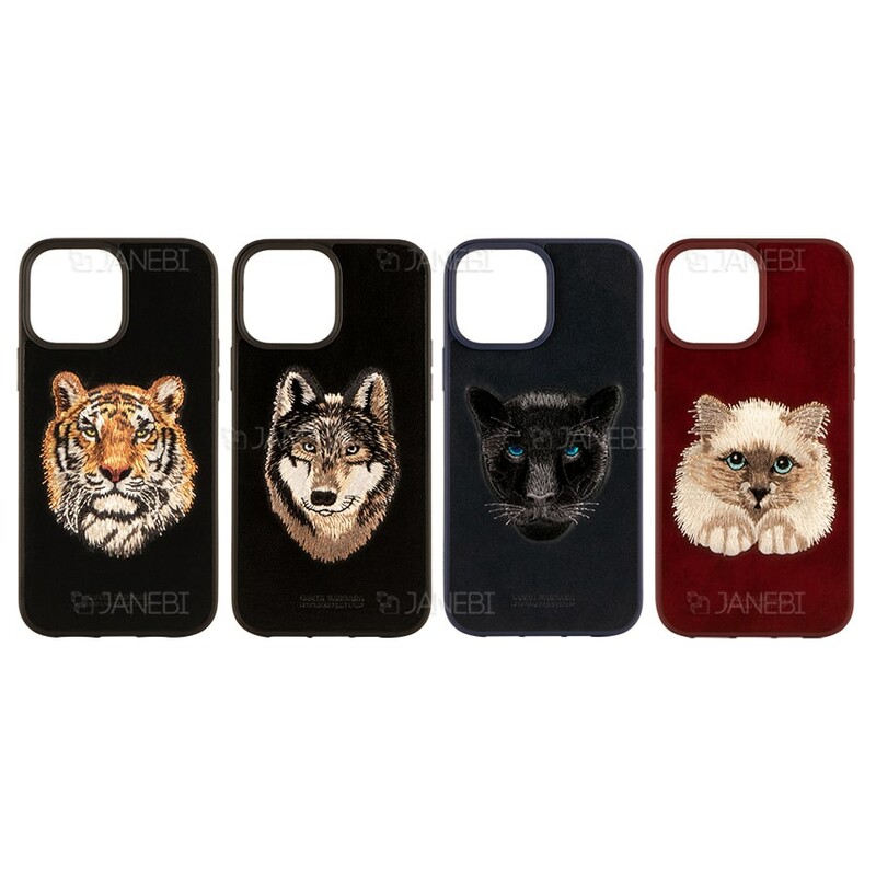 قاب محافظ چرم طرح حیوانات پولو آیفون Polo Case savanna series Apple iPhone 13 Pro Max