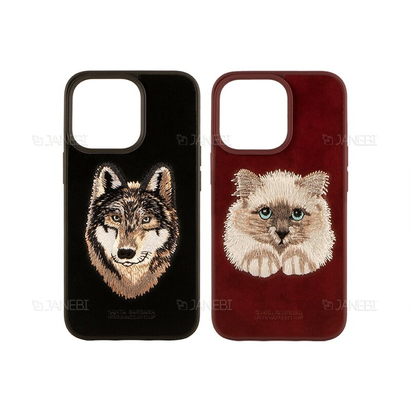 قاب محافظ چرم طرح حیوانات پولو آیفون Polo Case savanna series Apple iPhone 13 Pro