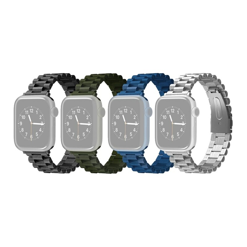 بند فلزی اپل واچ 42/44/45 میلی متر ویوا مادرید Viva Madrid Apple Watch 42/44/45mm Dayton Metal Strap