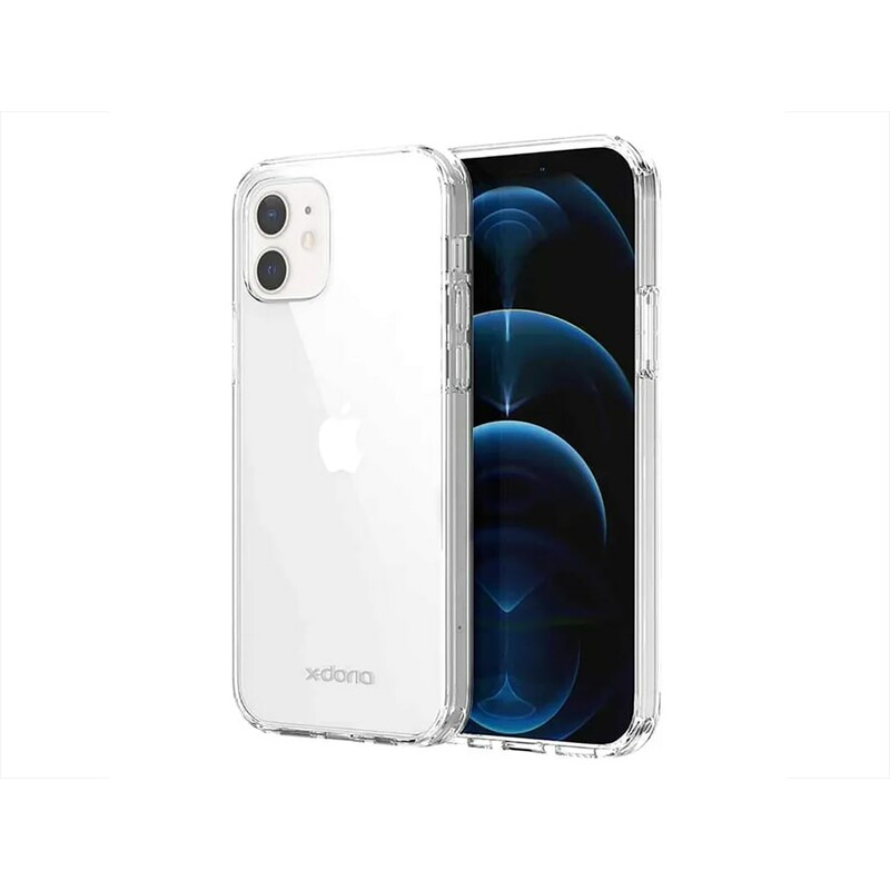 قاب محافظ شیشه ای آیفون 12 مینی ایکس دوریا X-Doria Raptic iphone 12 mini Clearvue Case