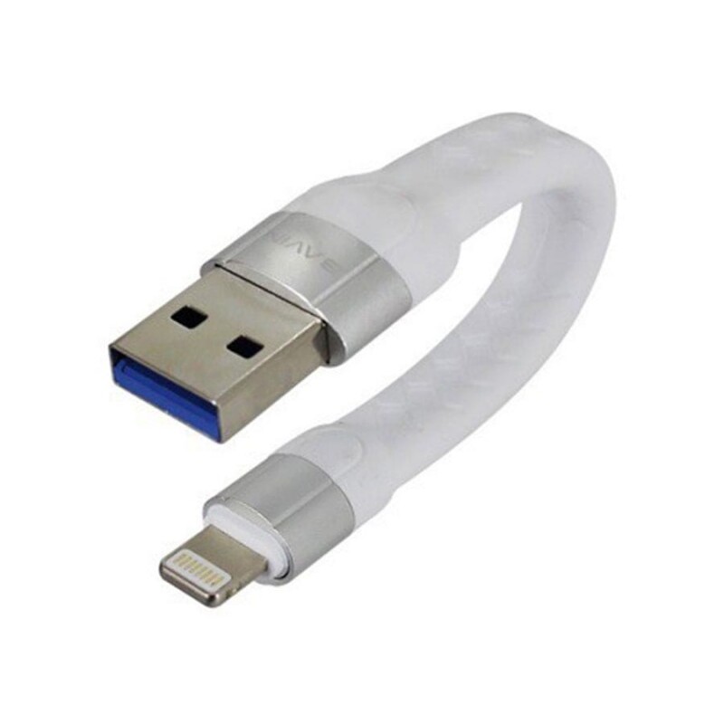 کابل شارژ لایتنینگ کوتاه باوین Bavin CB-192i Lightning Cable 12CM