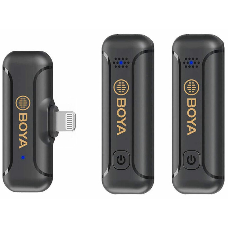 میکروفون بی سیم لایتنینگ بویا BOYA BY-WM3T2-D2 Mini 2.4GHz Wireless Microphone