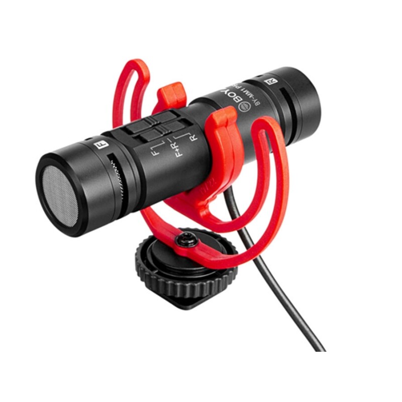 میکروفون باسیم بویا BOYA BY-MM1 Pro Dual Head Stereo Microphone