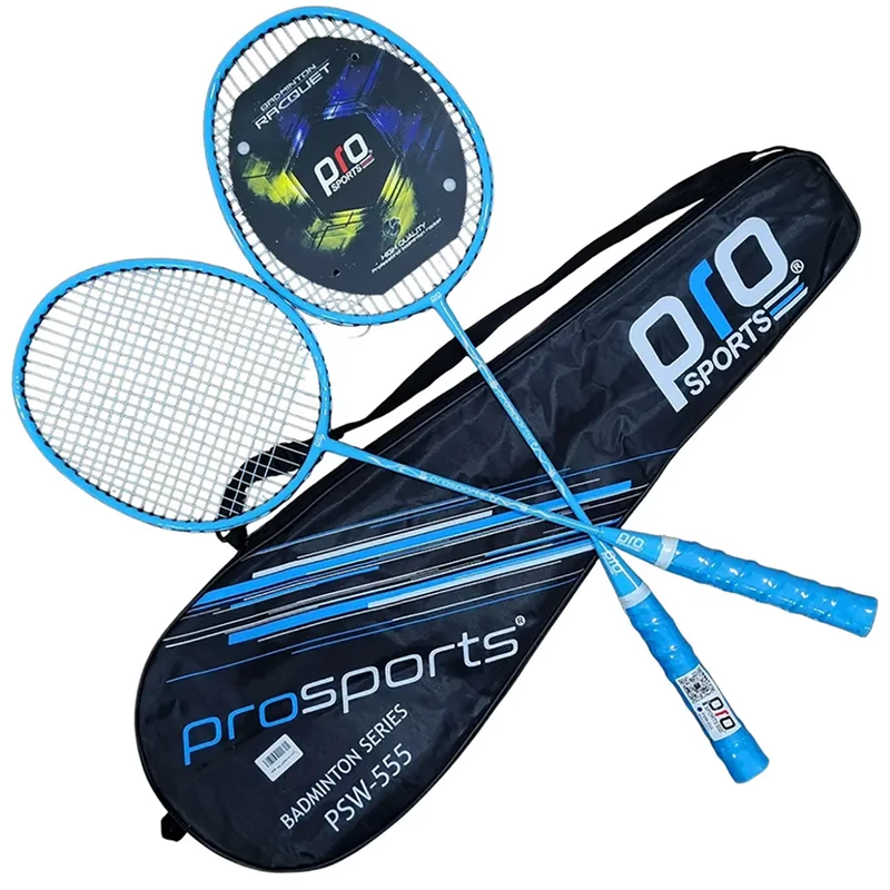 راکت بدمینتون پرو اسپورتز PRO SPORTS مدل PSW-555 بسته 2 عددی