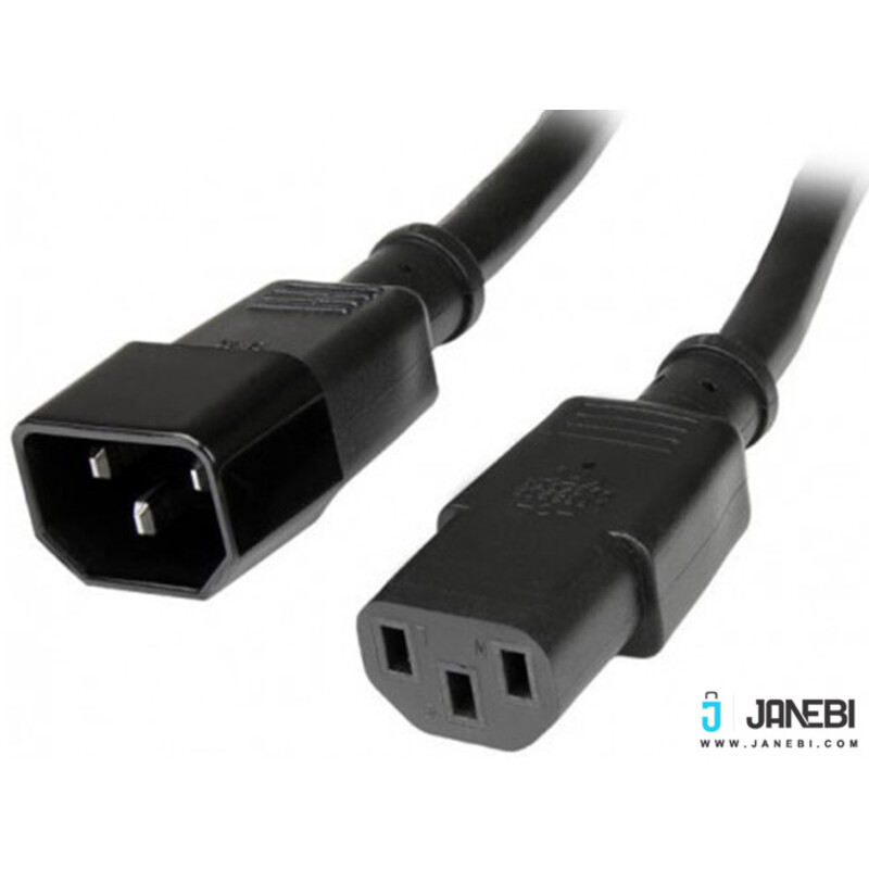 کابل برق بافو BAFO AC Power Extension Cords IEC C14 Male to IEC C13 Female