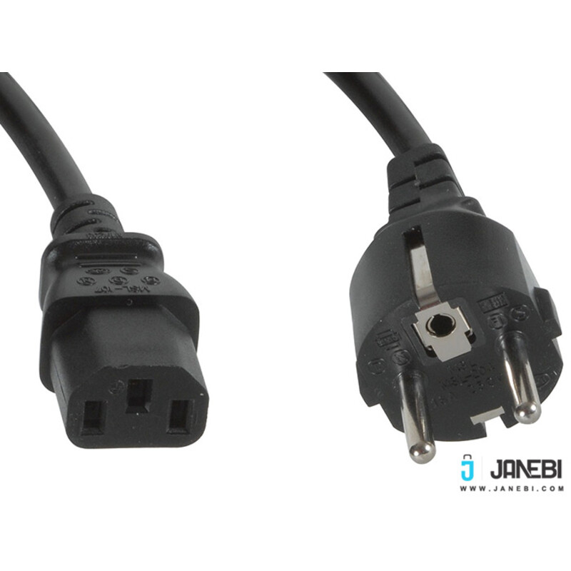 کابل برق بافو BAFO PC Power Cords Europe Type CEE7 to IEC C13 Female 3m