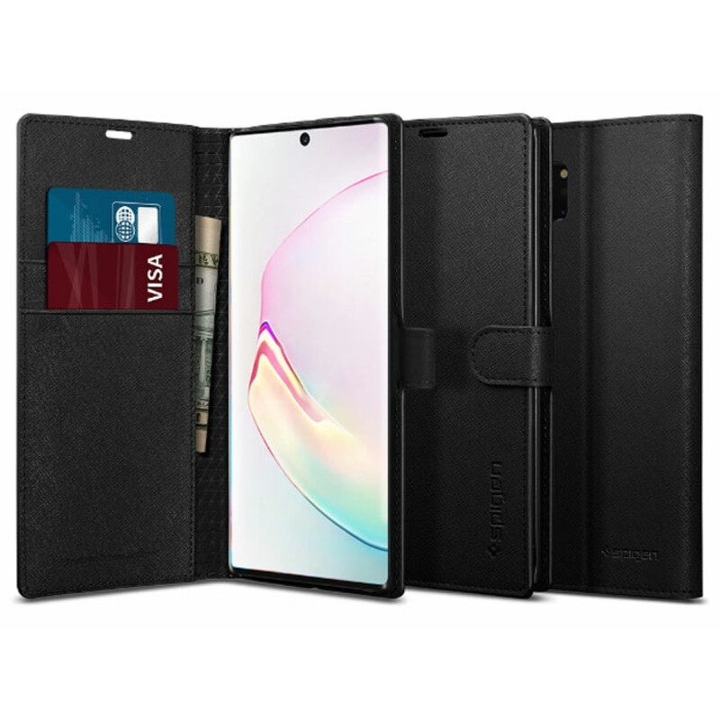 کیف محافظ اسپیگن سامسونگ Spigen Wallet S Case Samsung Galaxy Note 10 Plus