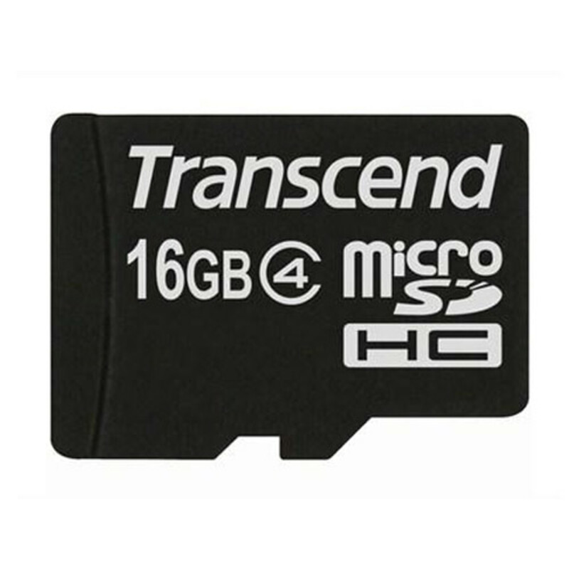 رم میکرو اس‌دی 16 گیگابایت Transcend Class 4