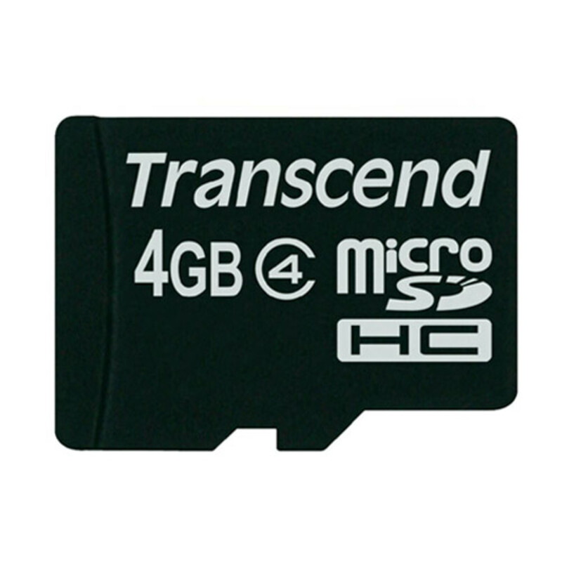 رم میکرو اس‌دی 4 گیگابایت Transcend Class 4