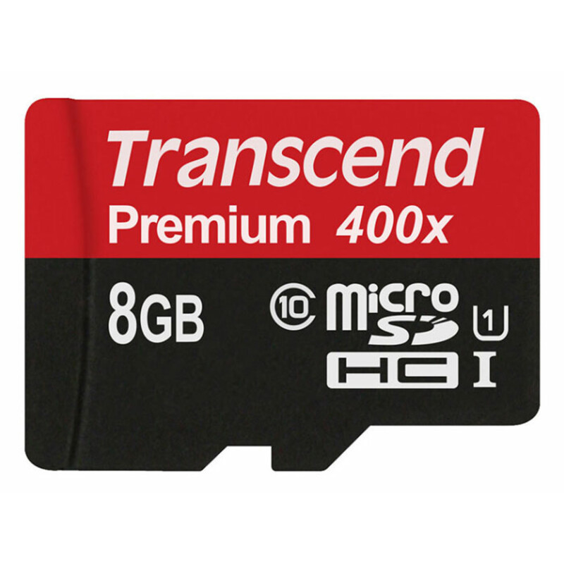 رم میکرو اس‌ دی 8 گیگابایت ترنسند Transcend 8GB microSD Premium 400X Class 10